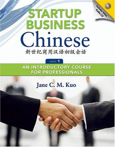 Startup Business Chinese, Level 1 cover